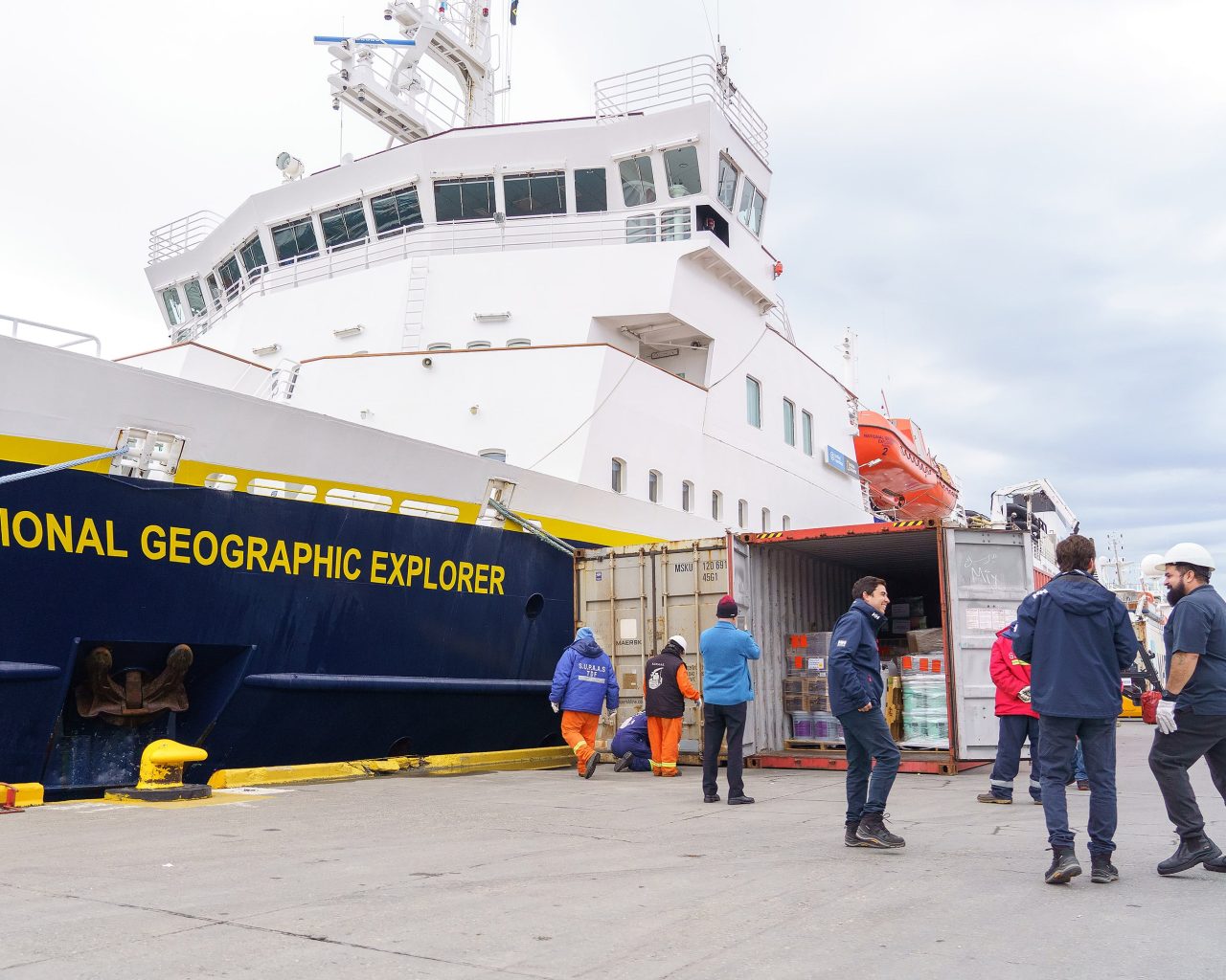 Lindblad National Geographic Explorer Ushuaia Shipping